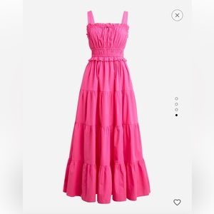 J. Crew Tiered Midi Dress